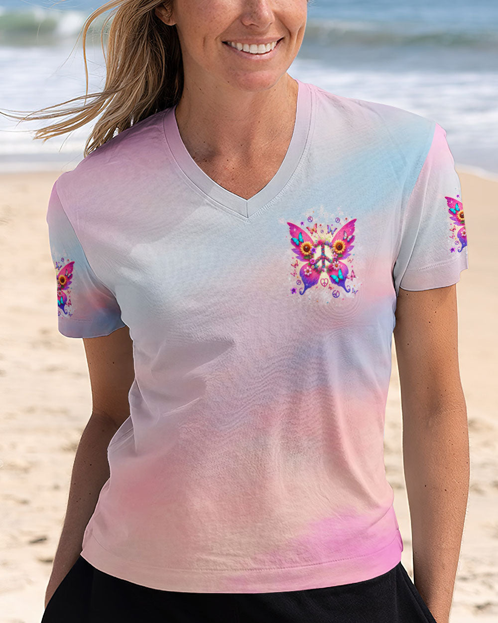 I BELIEVE THERE ARE ANGELS AMONG US WINGS ALL OVER PRINT - TLPQ2709242