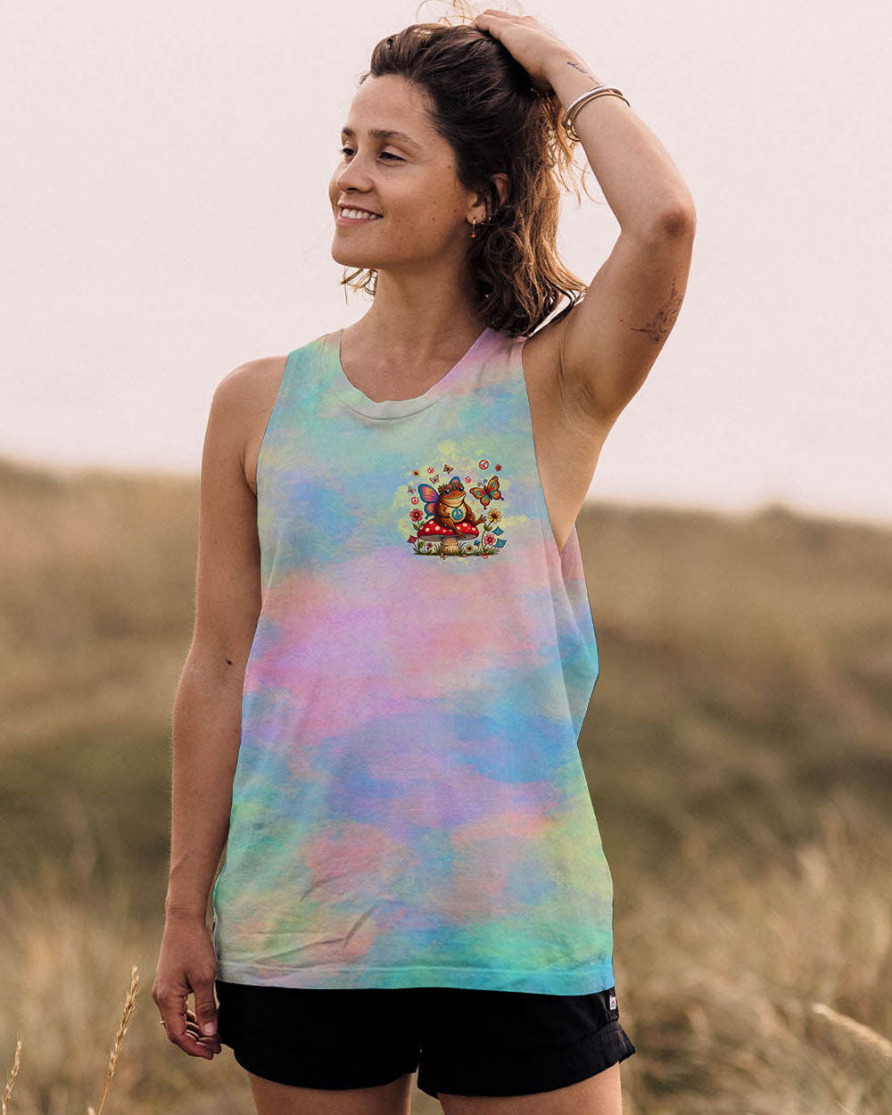 LET ME BE WEIRD IN PEACE TOAD ALL OVER PRINT - TLPQ2908244