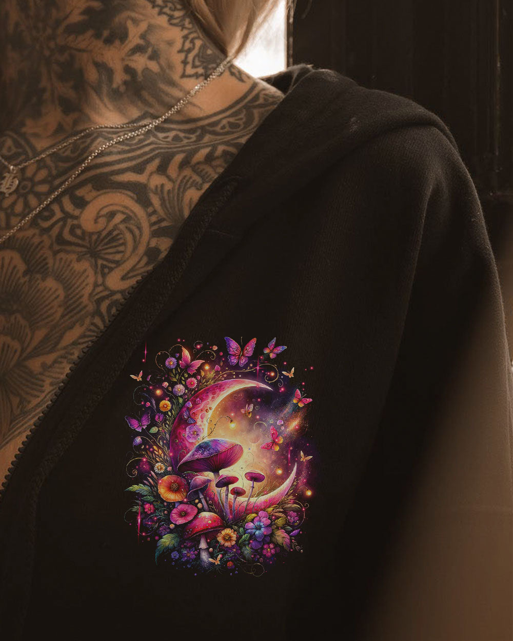 STAY WILD MOON CHILD CRESCENT MOON ALL OVER PRINT - TLTR0112231