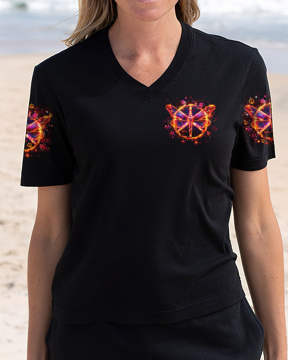 JUST BREATHE DRAGONFLY ALL OVER PRINT - TLTR0201254