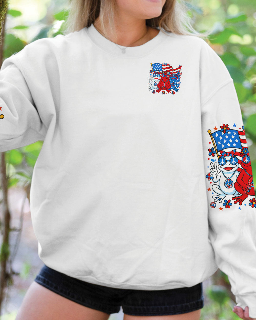 GOOD TIMES CRAZY FRIEND FROG ALL OVER PRINT - TLTR0206253