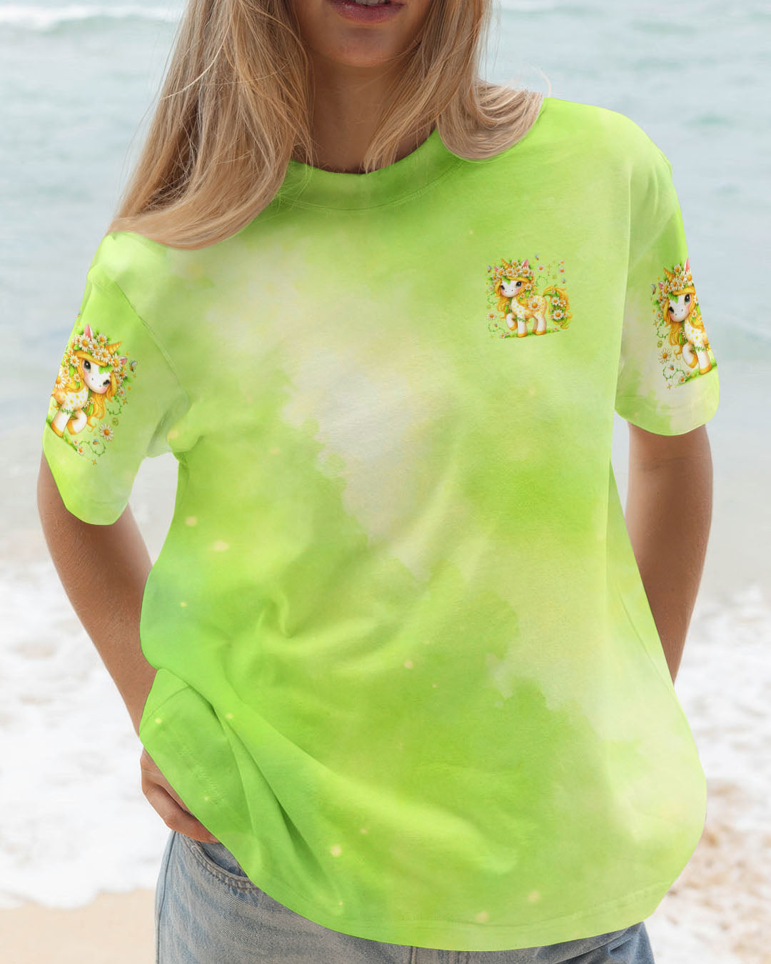STAY MAGICAL STAY WILD UNICORN ALL OVER PRINT -  TLTR0207252