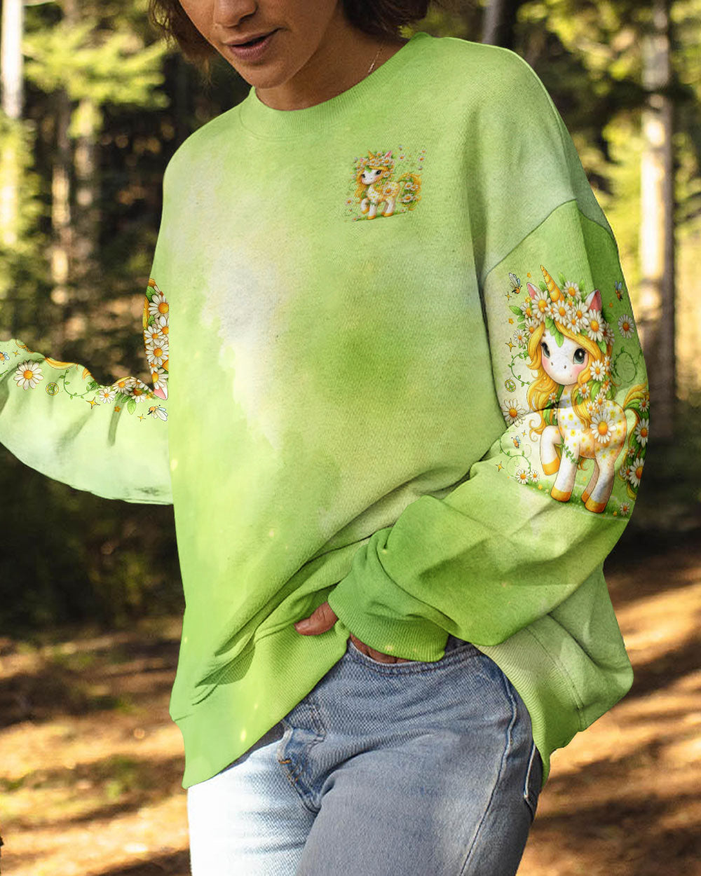STAY MAGICAL STAY WILD UNICORN ALL OVER PRINT -  TLTR0207252
