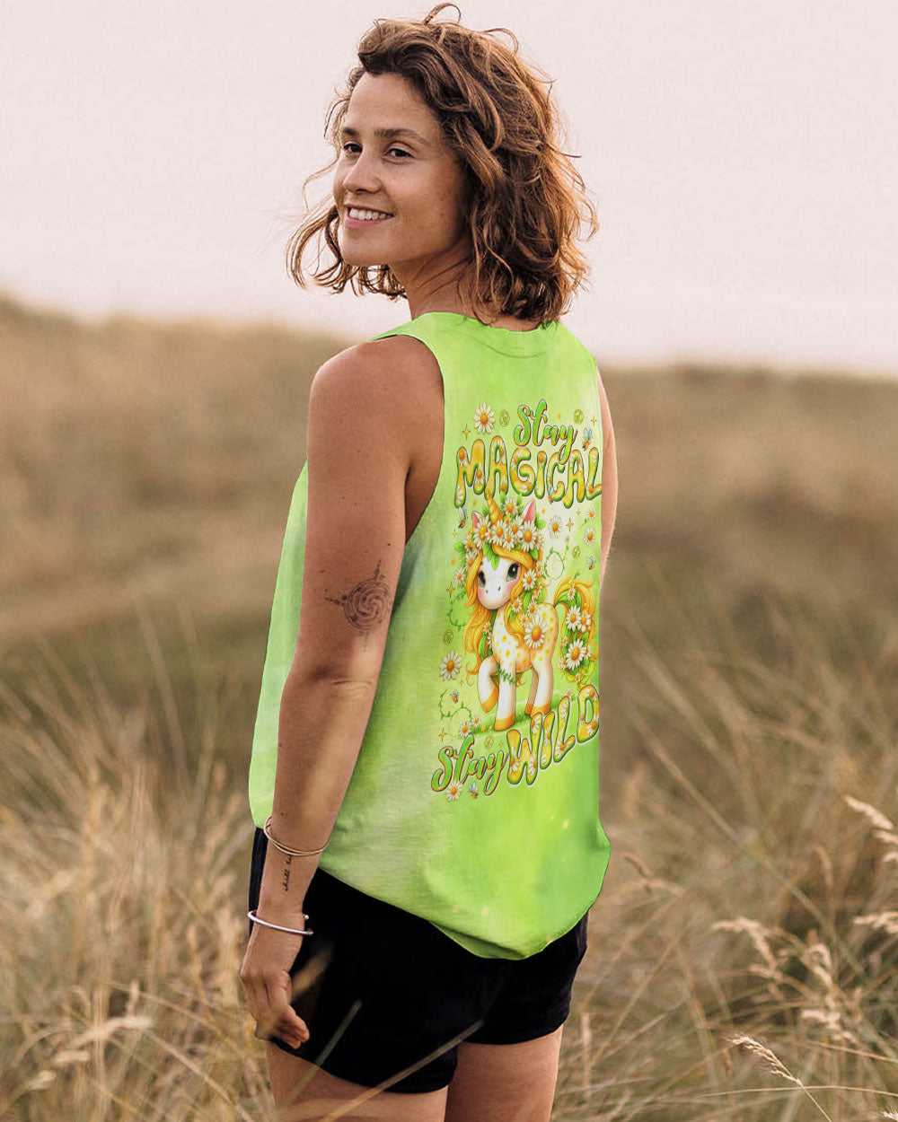 STAY MAGICAL STAY WILD UNICORN ALL OVER PRINT -  TLTR0207252