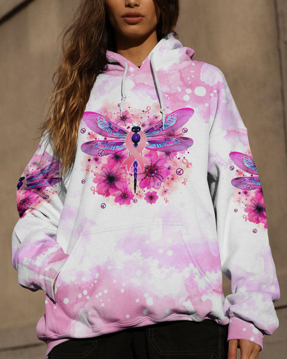 NEVER GIVE UP DRAGONLY ALL OVER PRINT - TLTR0208232