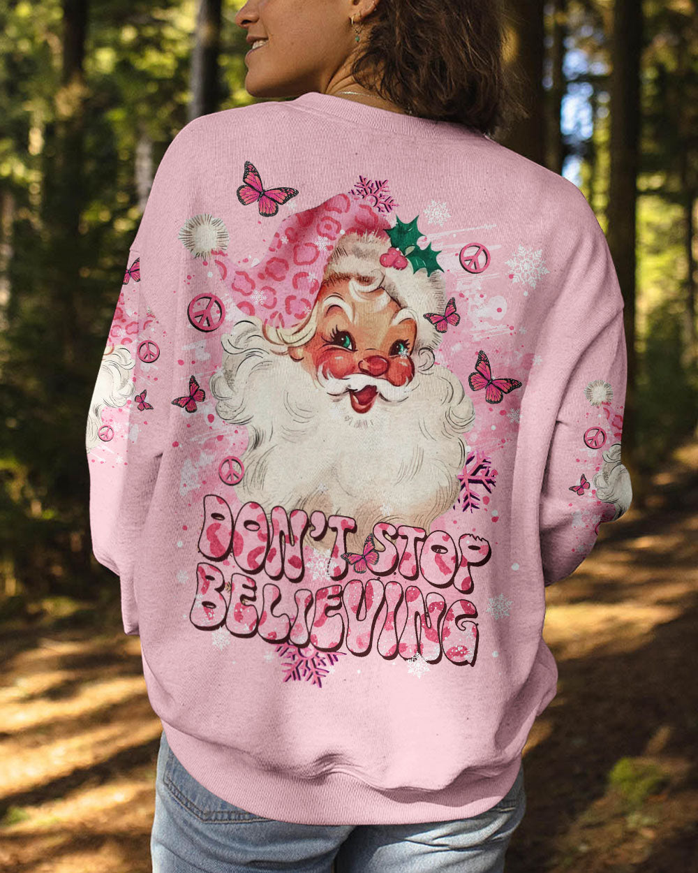 DON'T STOP BELIEVING CHRISTMAS ALL OVER PRINT - TLTR0211243
