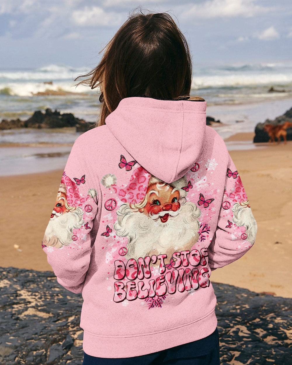 DON'T STOP BELIEVING CHRISTMAS ALL OVER PRINT - TLTR0211243