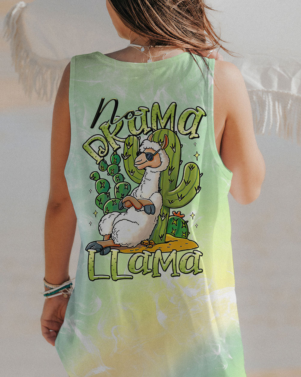NO DRAMA LLAMA ALL OVER PRINT - TLTR0307231