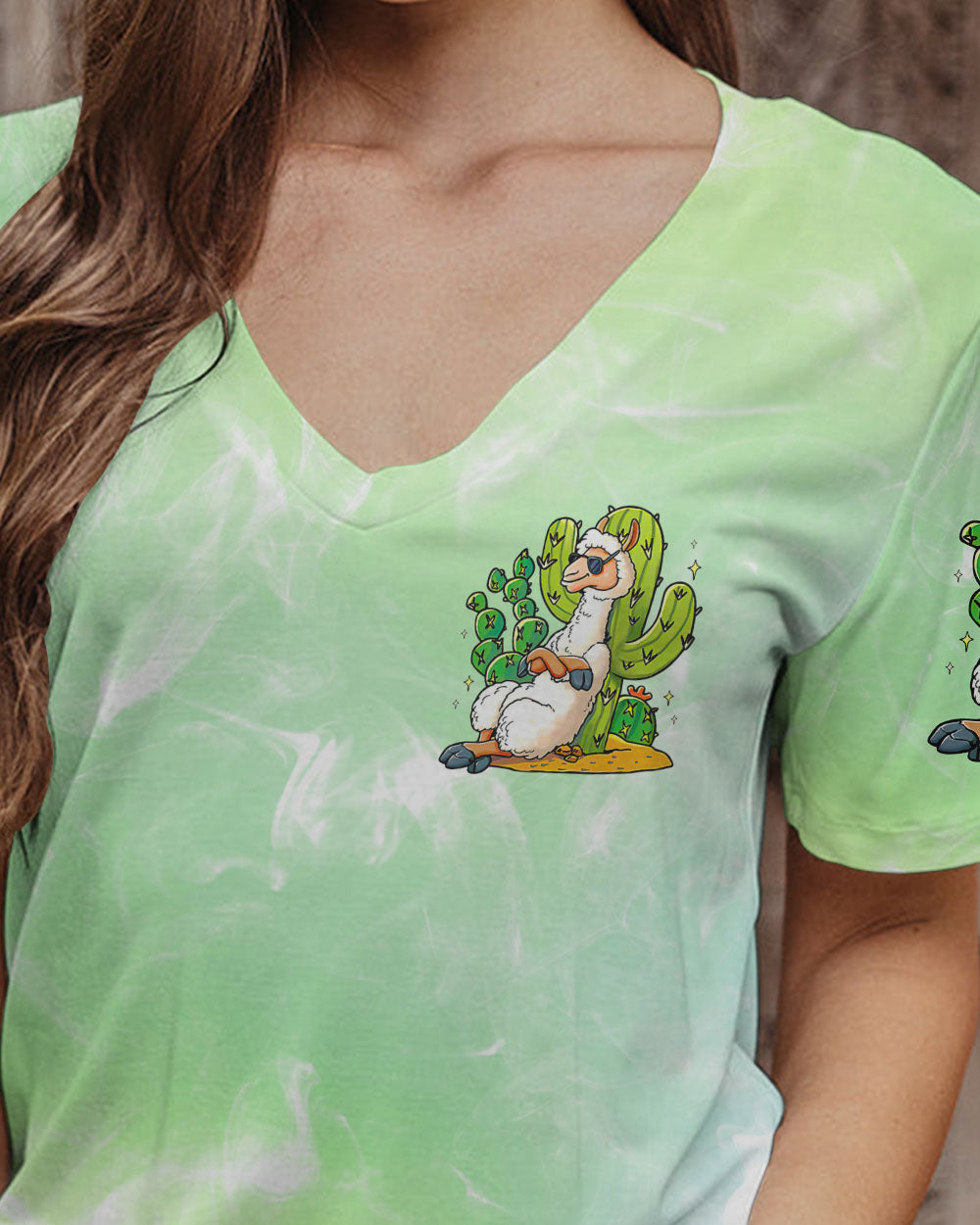 NO DRAMA LLAMA ALL OVER PRINT - TLTR0307231