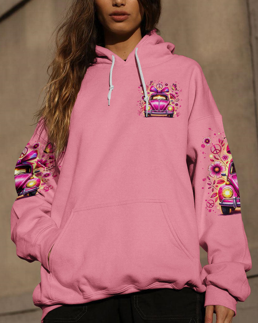 SOME GIRLS ARE JUST BORN WITH HIPPIE SOULS ALL OVER PRINT - TLTR0307245