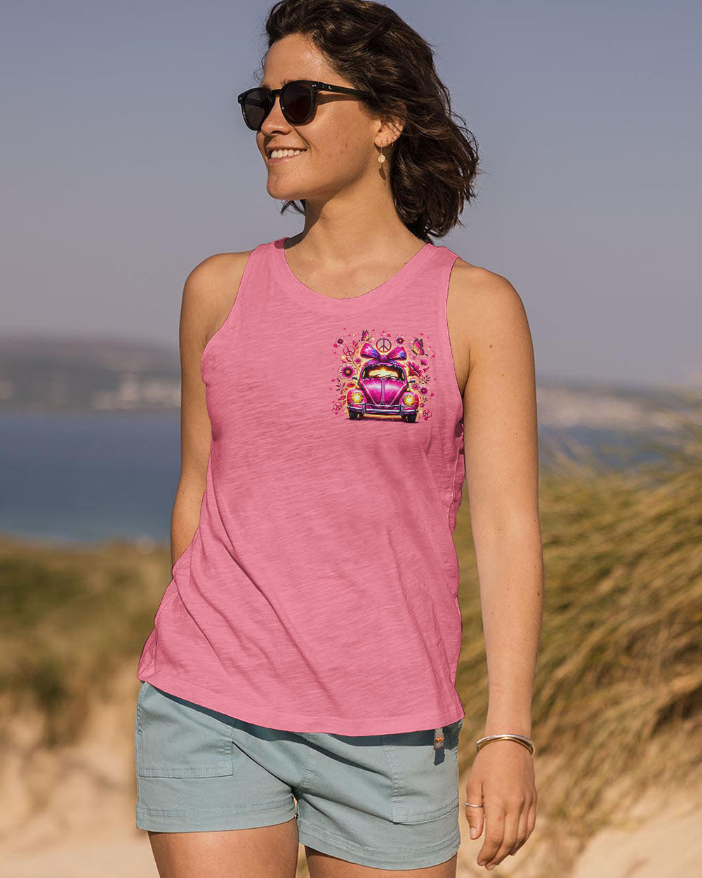 SOME GIRLS ARE JUST BORN WITH HIPPIE SOULS ALL OVER PRINT - TLTR0307245