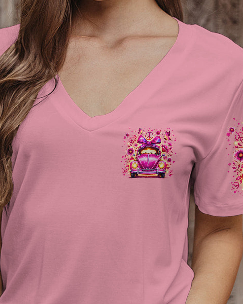 SOME GIRLS ARE JUST BORN WITH HIPPIE SOULS ALL OVER PRINT - TLTR0307245