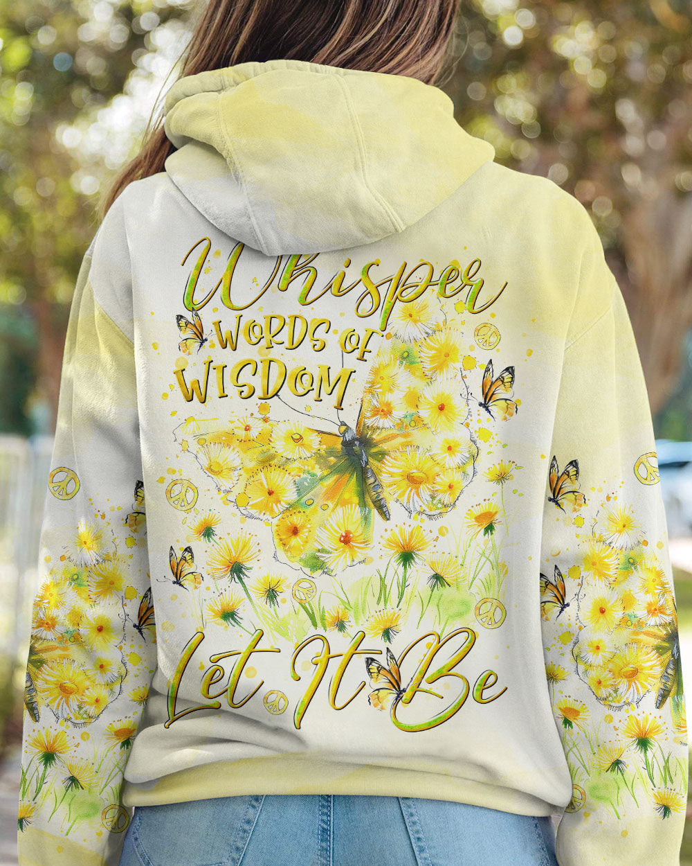 WHISPER WORDS OF WISDOM BUTTERFLY ALL OVER PRINT - TLTR0310245