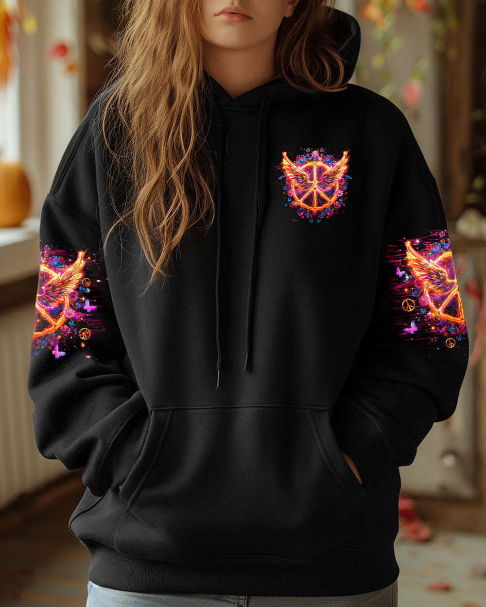 I BELIEVE THERE ARE ANGELS AMONG US WINGS ALL OVER PRINT - TLTR0401252