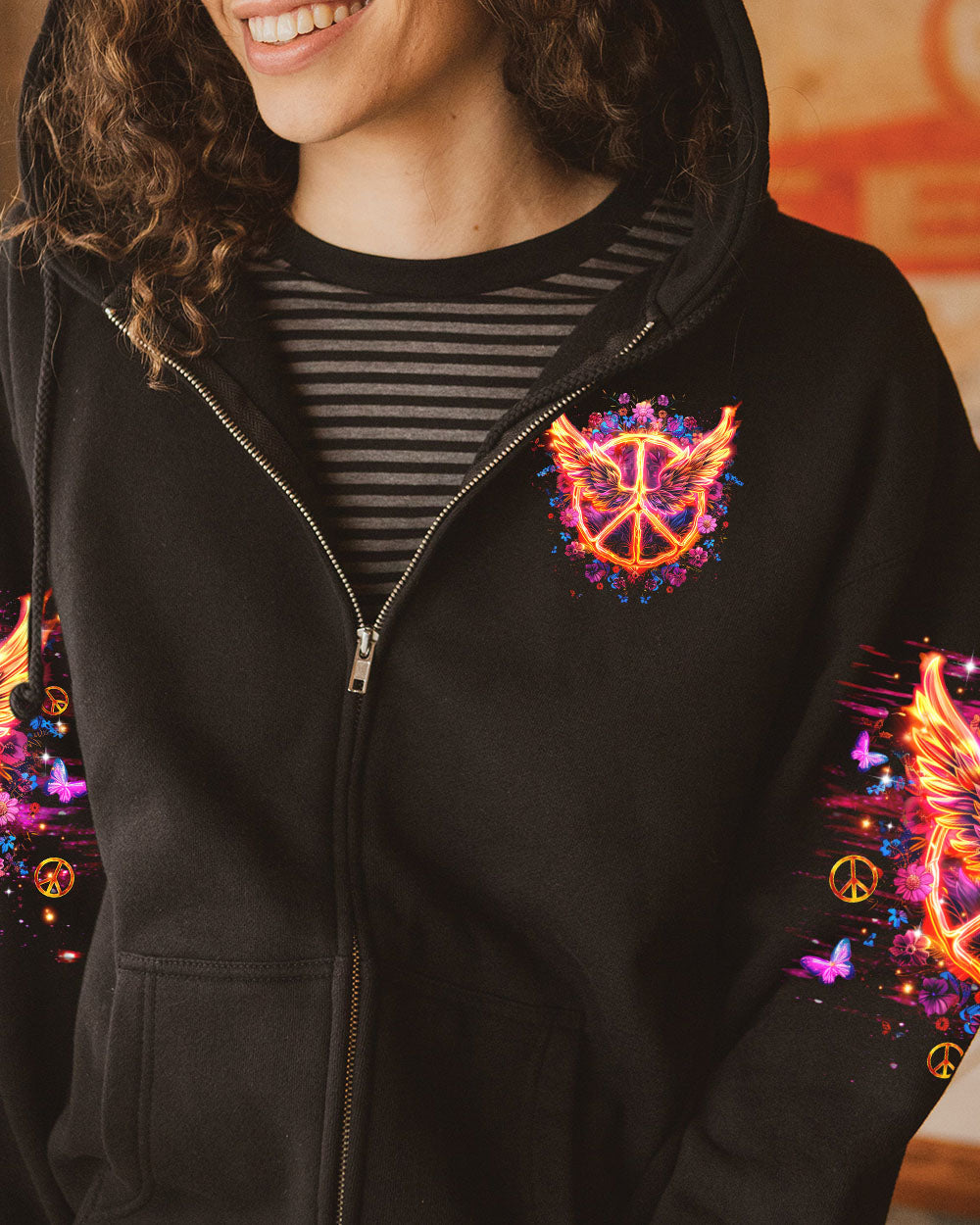 I BELIEVE THERE ARE ANGELS AMONG US WINGS ALL OVER PRINT - TLTR0401252