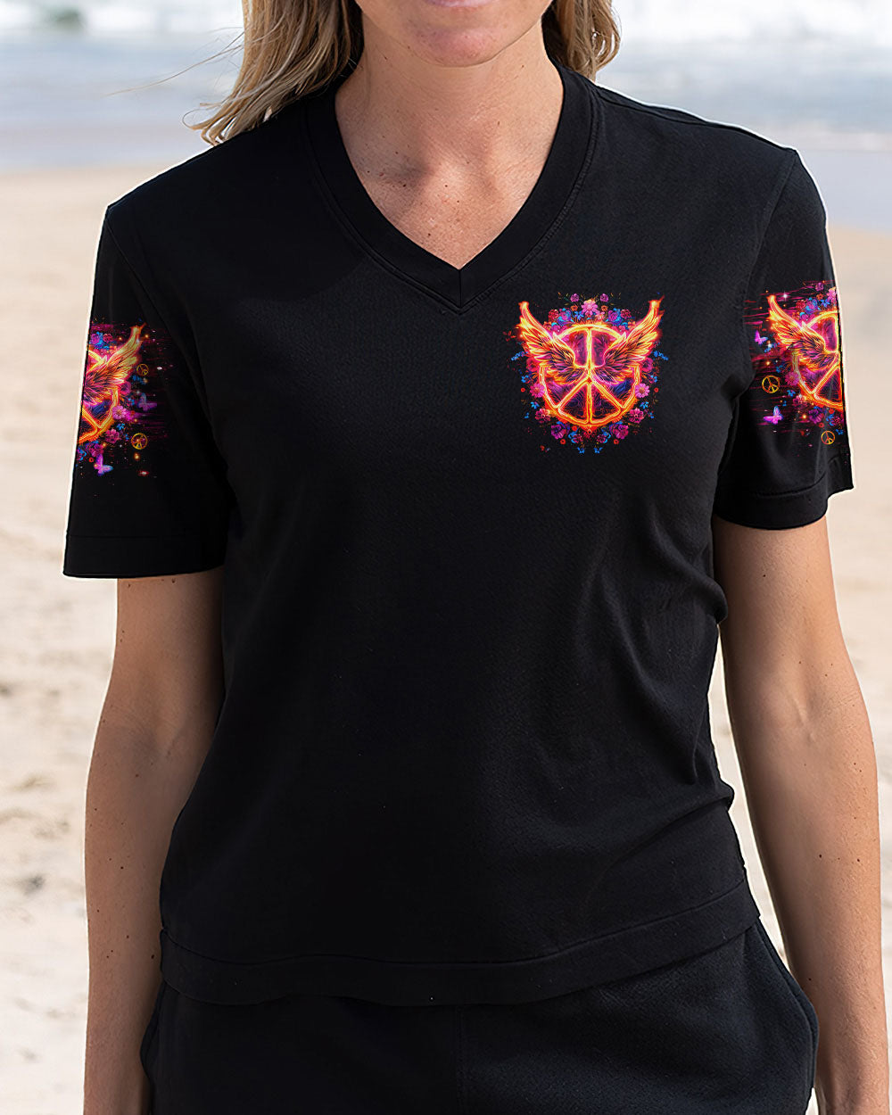 I BELIEVE THERE ARE ANGELS AMONG US WINGS ALL OVER PRINT - TLTR0401252