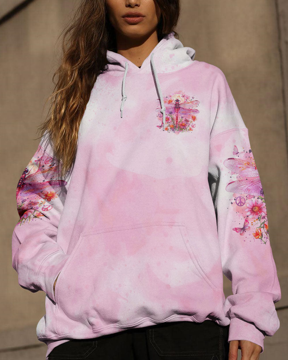 JUST BREATHE DRAGONFLY ALL OVER PRINT - TLTR0403244