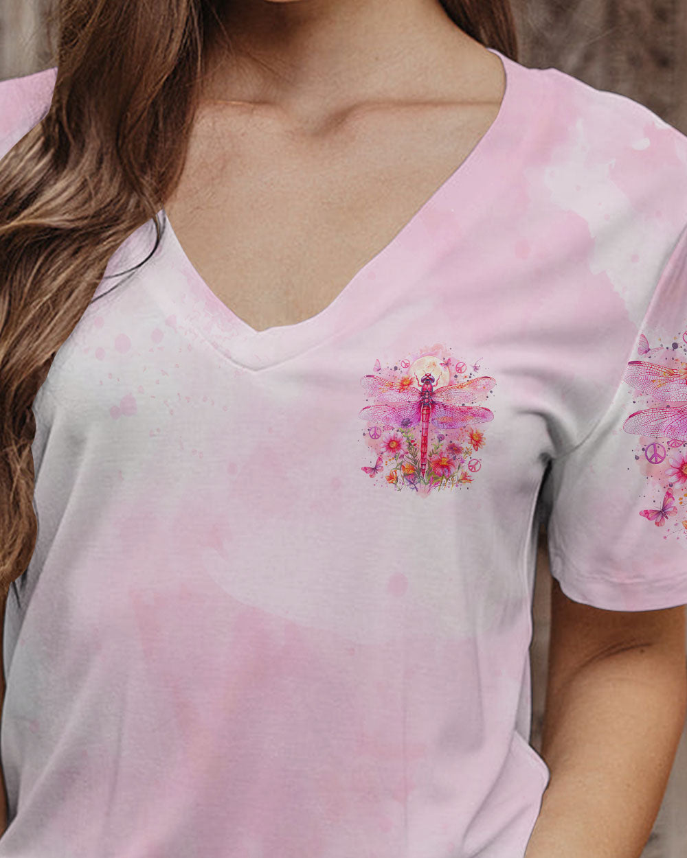JUST BREATHE DRAGONFLY ALL OVER PRINT - TLTR0403244