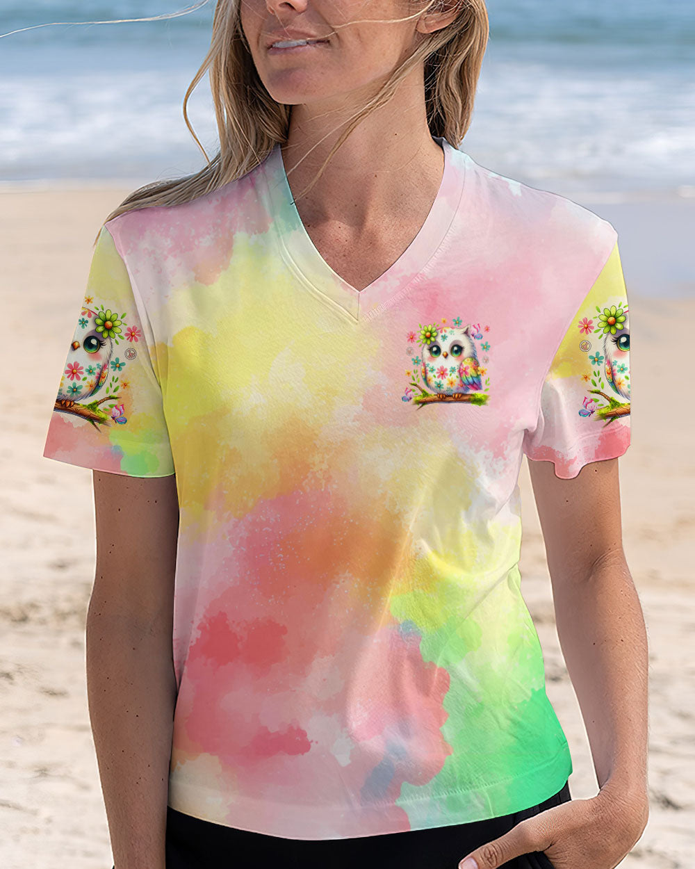 PEACEFUL MIND OWL ALL OVER PRINT - TLTR0407252