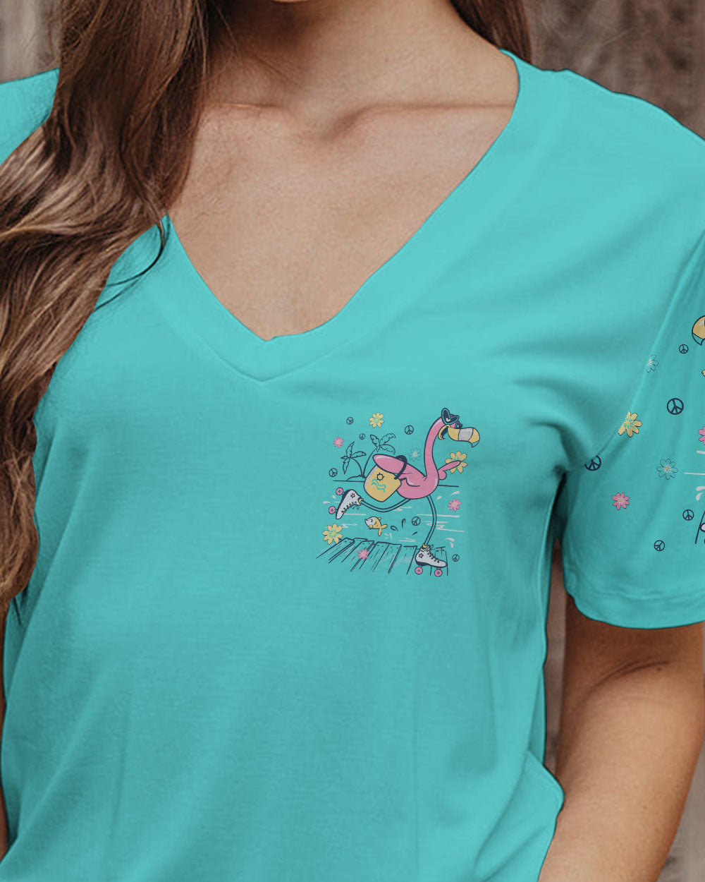 MAKE TODAY FLAMAZING FLAMINGO ALL OVER PRINT - TLTR0507232