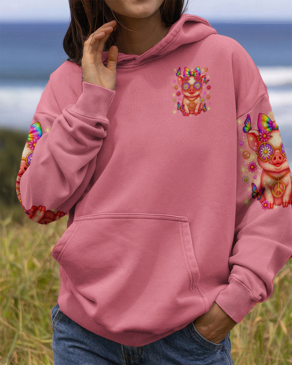 GETTIN' PIGGY WITH IT PIG ALL OVER PRINT - TLTR0508251