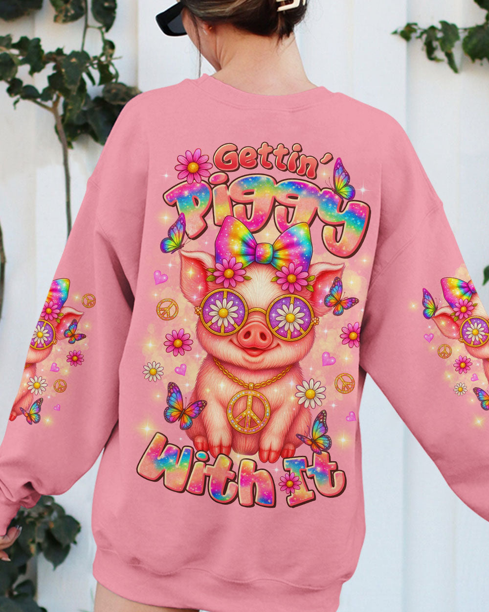 GETTIN' PIGGY WITH IT PIG ALL OVER PRINT - TLTR0508251