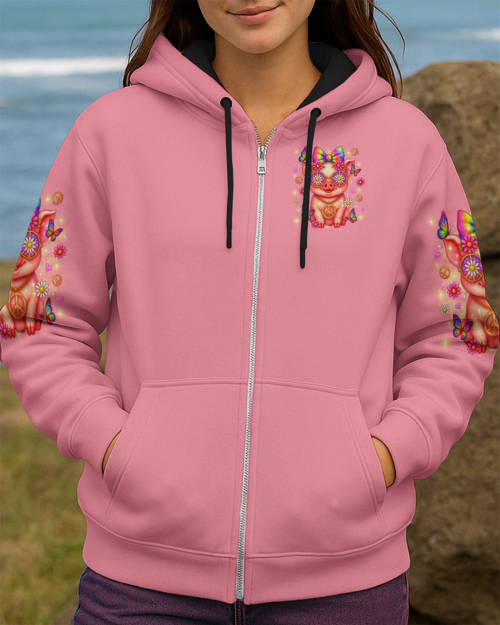 GETTIN' PIGGY WITH IT PIG ALL OVER PRINT - TLTR0508251