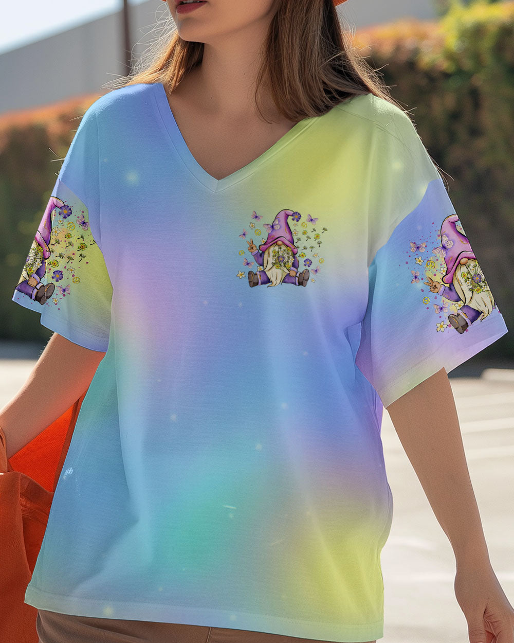 JUST BREATHE GNOME ALL OVER PRINT  - TLTR0510244