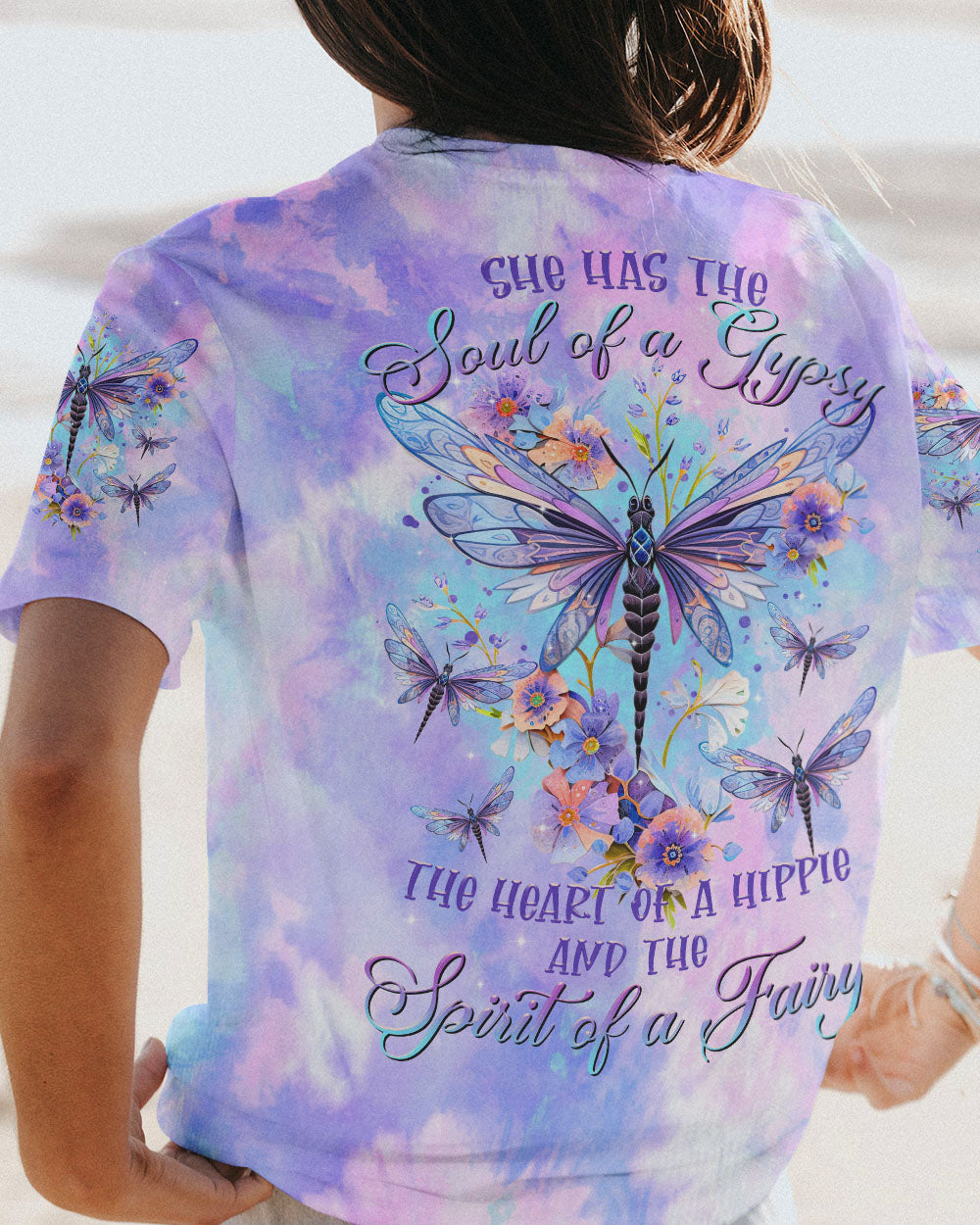 SPIRIT OF A FAIRY DRAGONFLY ALL OVER PRINT - TLTR0609231