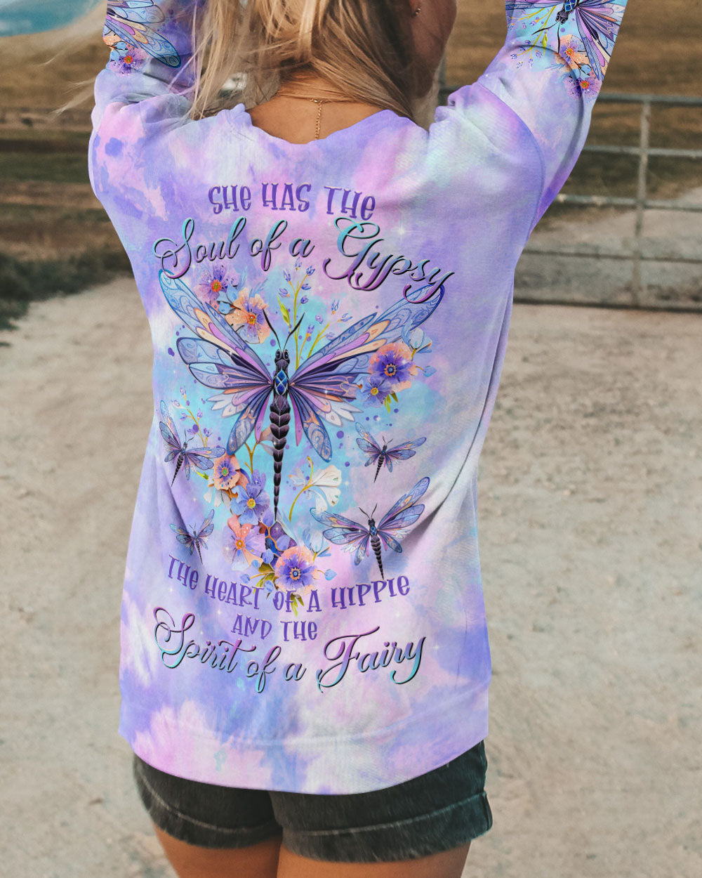 SPIRIT OF A FAIRY DRAGONFLY ALL OVER PRINT - TLTR0609231