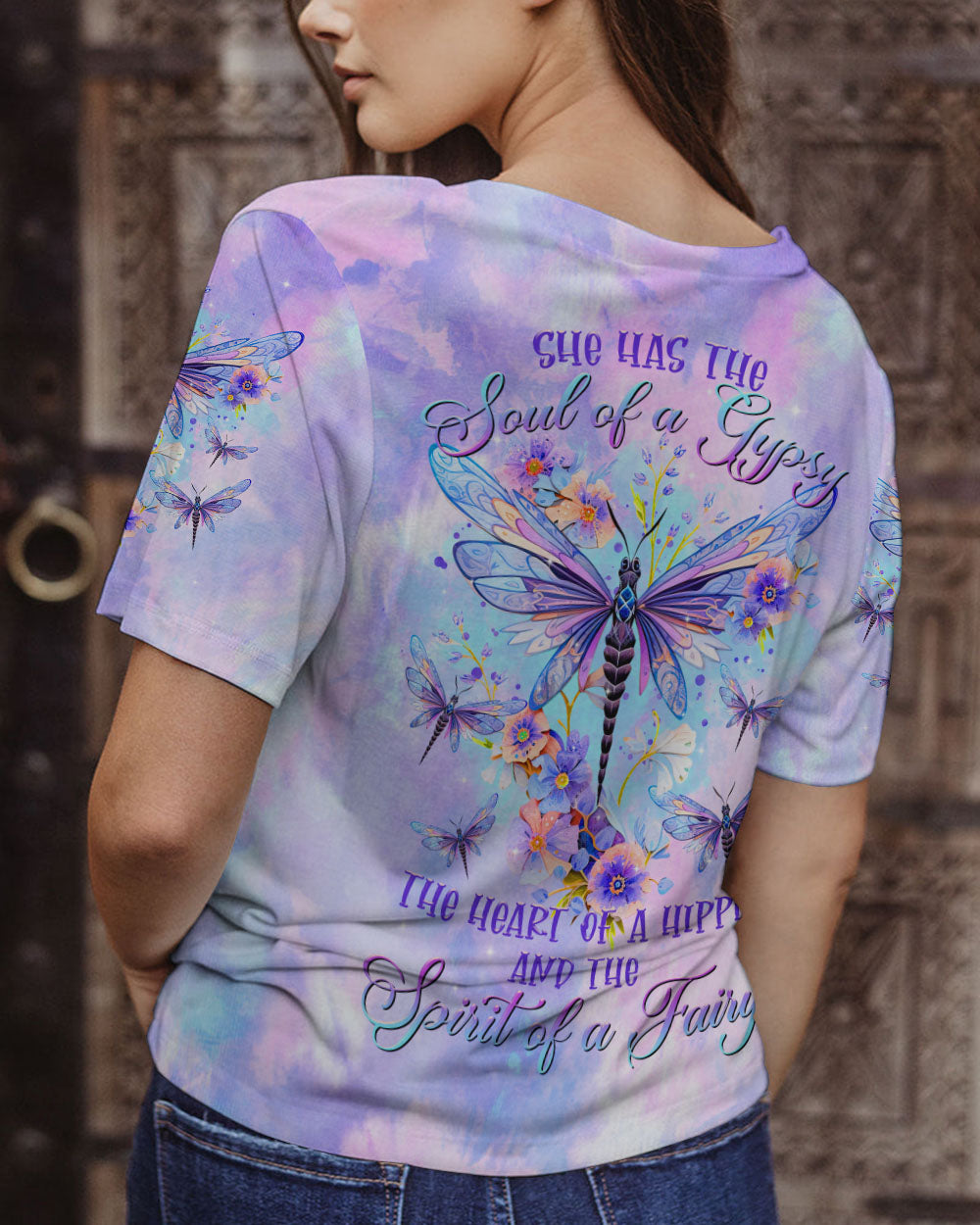 SPIRIT OF A FAIRY DRAGONFLY ALL OVER PRINT - TLTR0609231