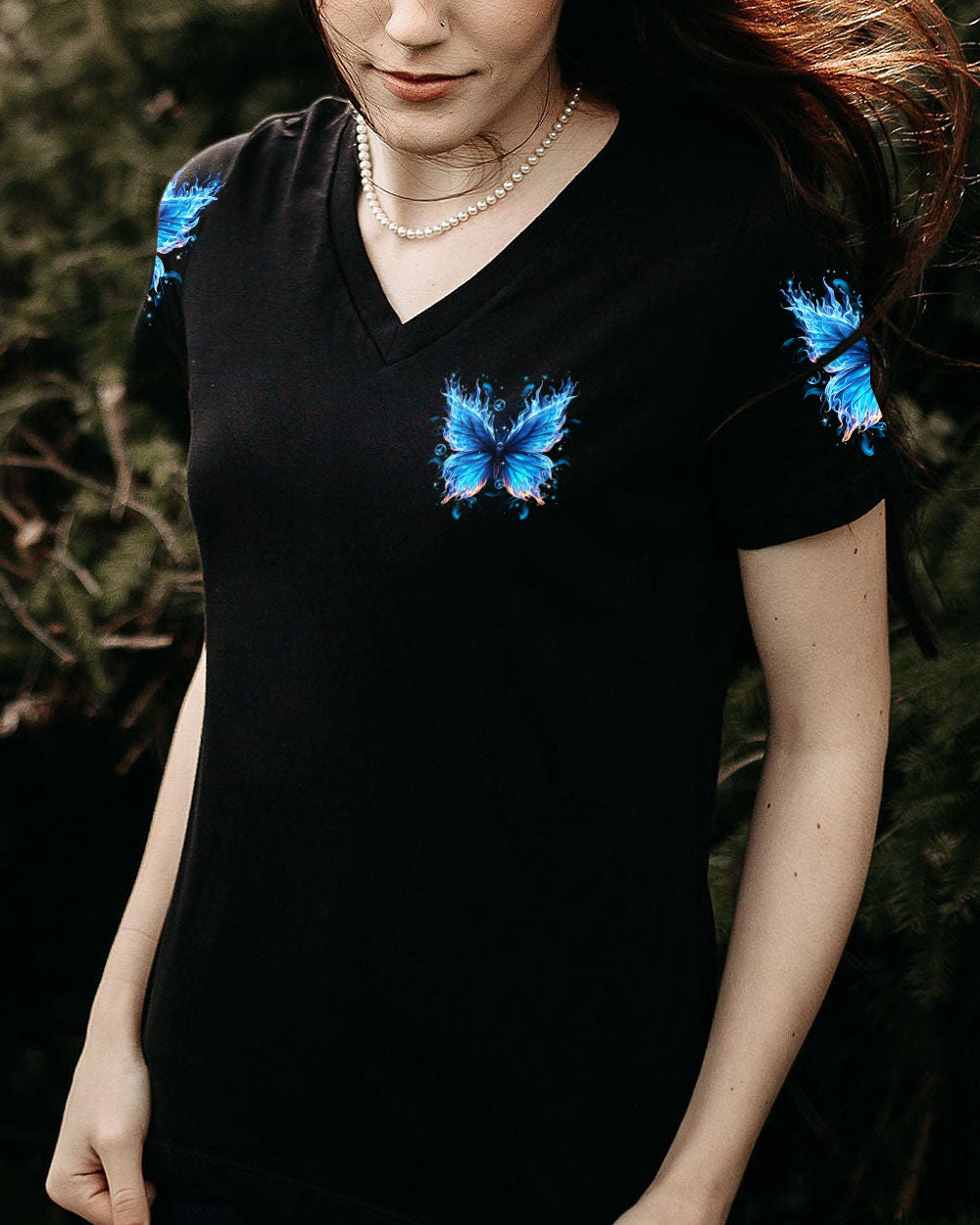 WHISPER WORDS OF WISDOM LET IT BE BUTTERFLY ALL OVER PRINT  - TLTR0611245