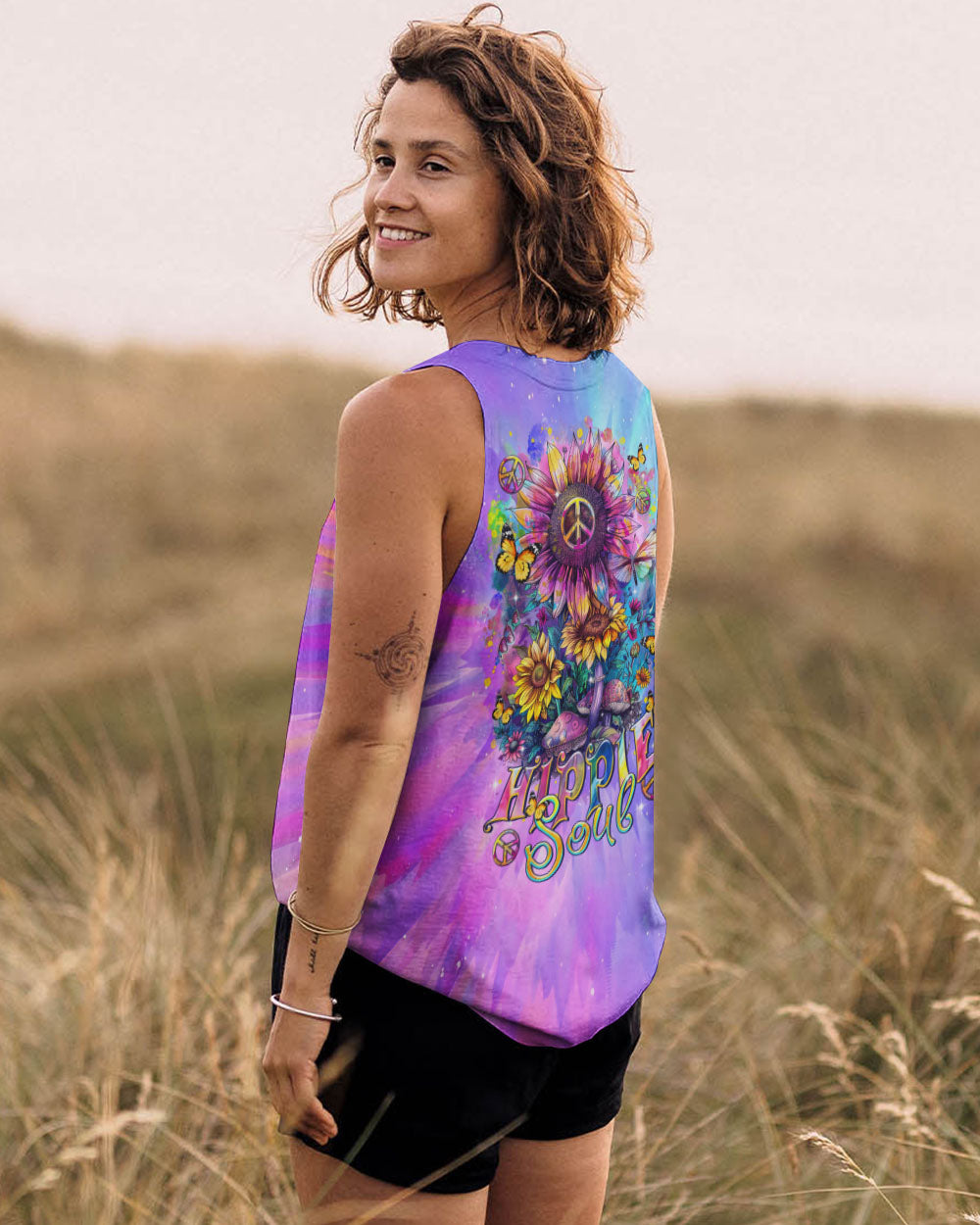 HIPPIE SOUL SUNFLOWER ALL OVER PRINT - TLTR0703243