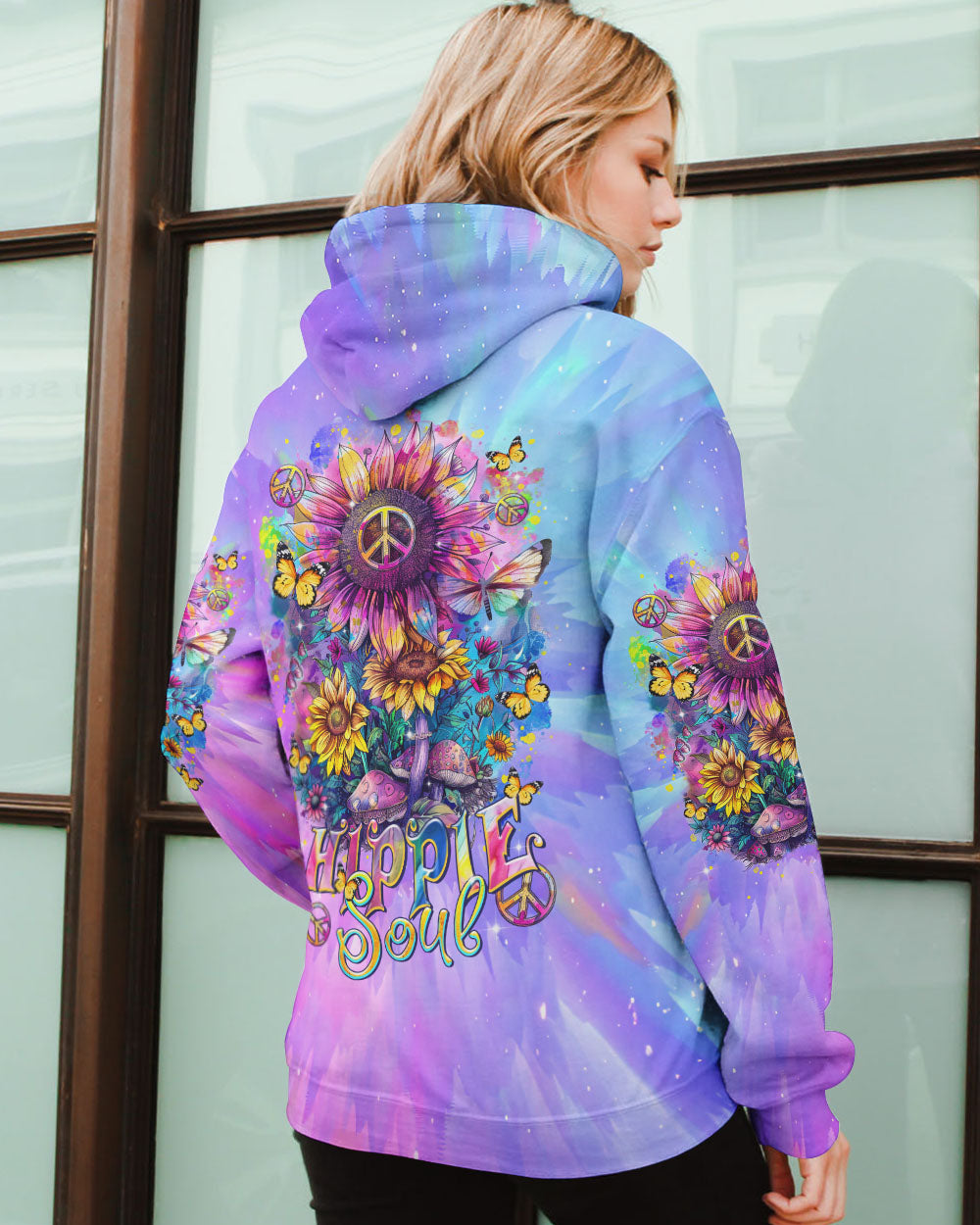 HIPPIE SOUL SUNFLOWER ALL OVER PRINT - TLTR0703243