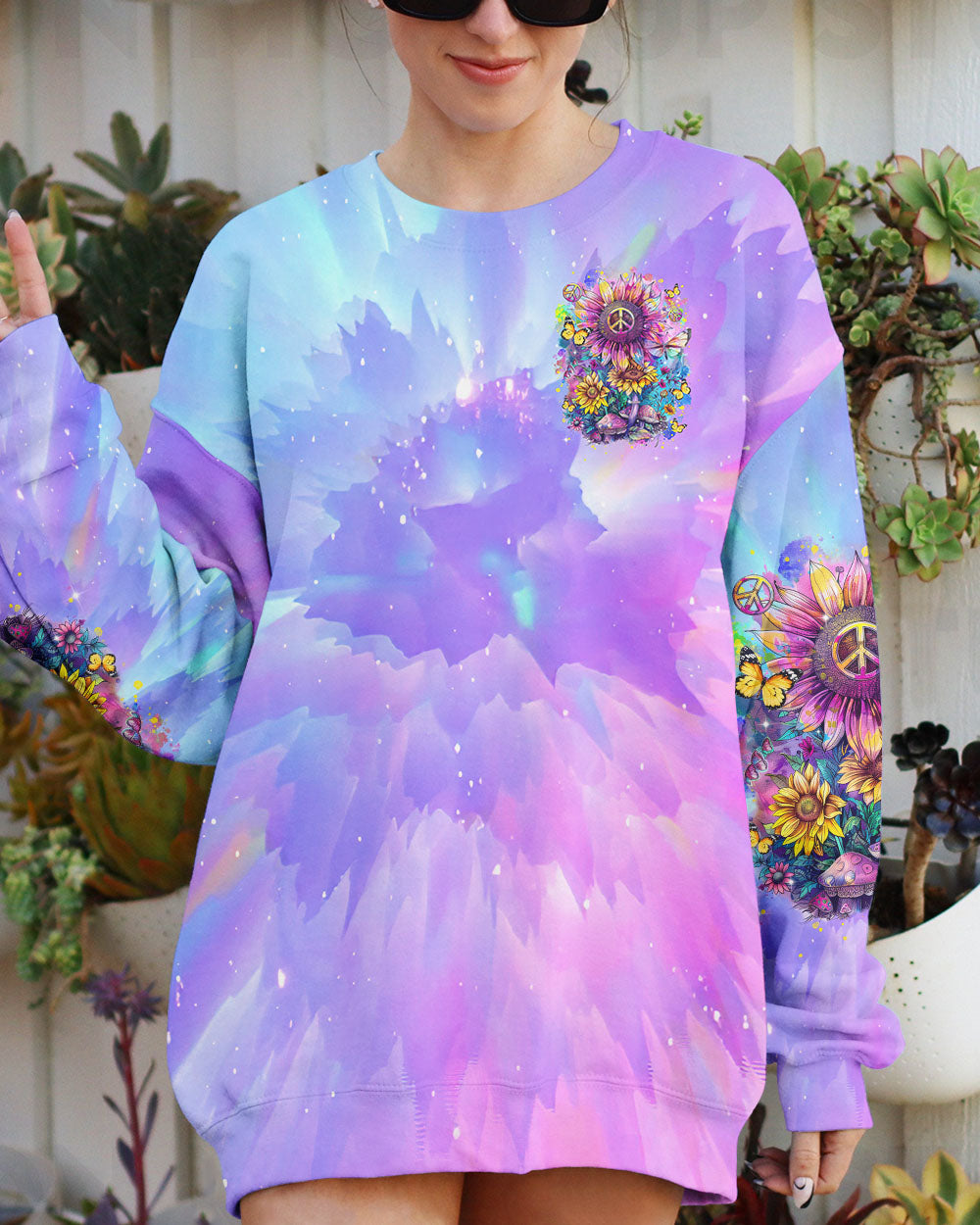 HIPPIE SOUL SUNFLOWER ALL OVER PRINT - TLTR0703243