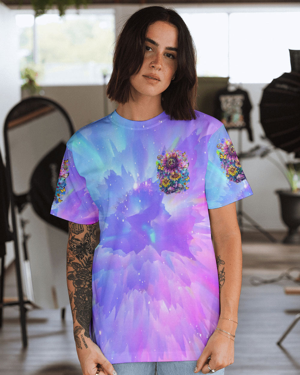 HIPPIE SOUL SUNFLOWER ALL OVER PRINT - TLTR0703243