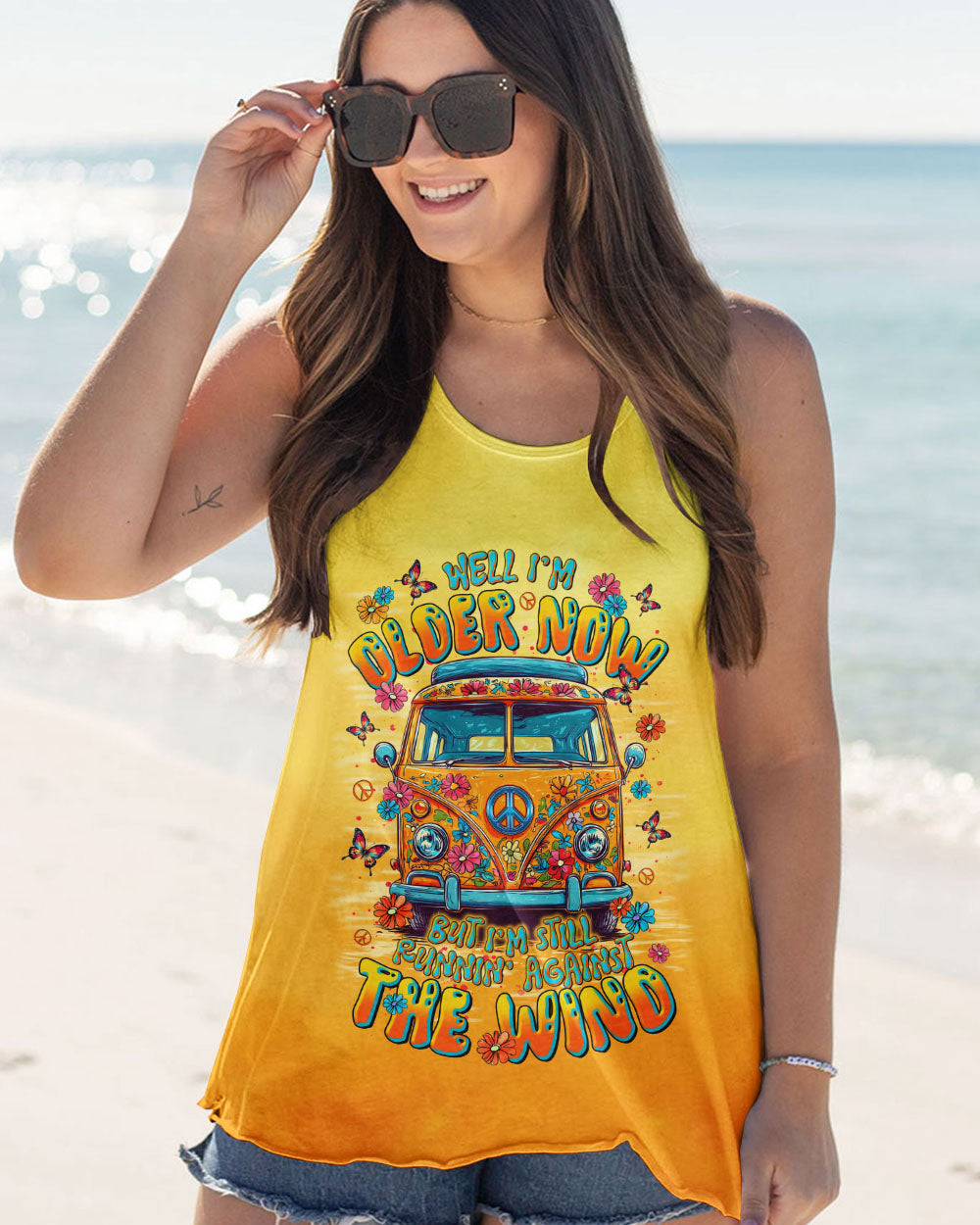 RUNNING AGAINST THE WIND FLORAL BUS ALL OVER PRINT  - TLTR0804253