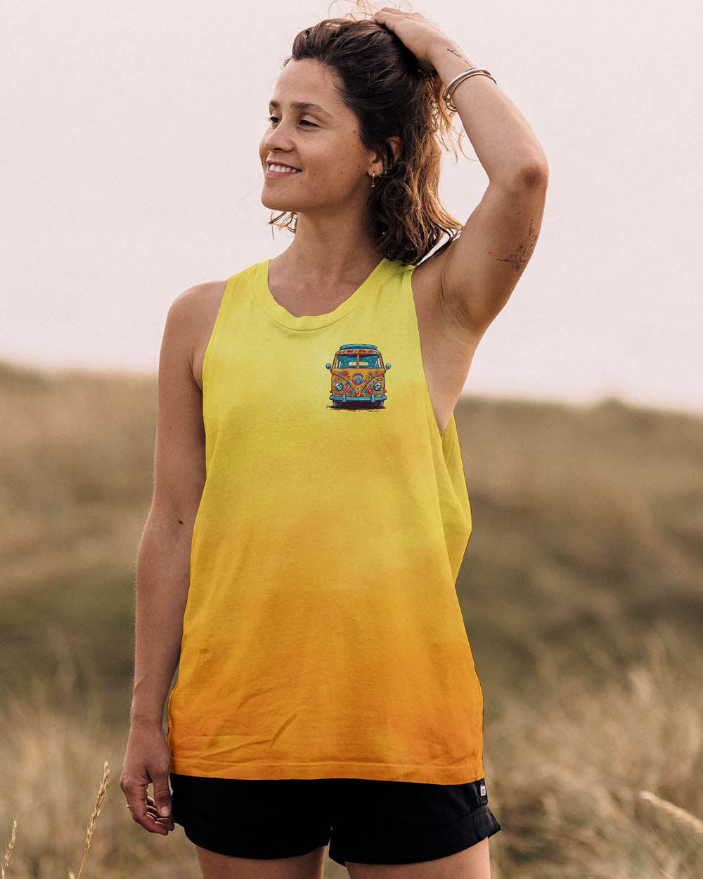 RUNNING AGAINST THE WIND FLORAL BUS ALL OVER PRINT  - TLTR0804253