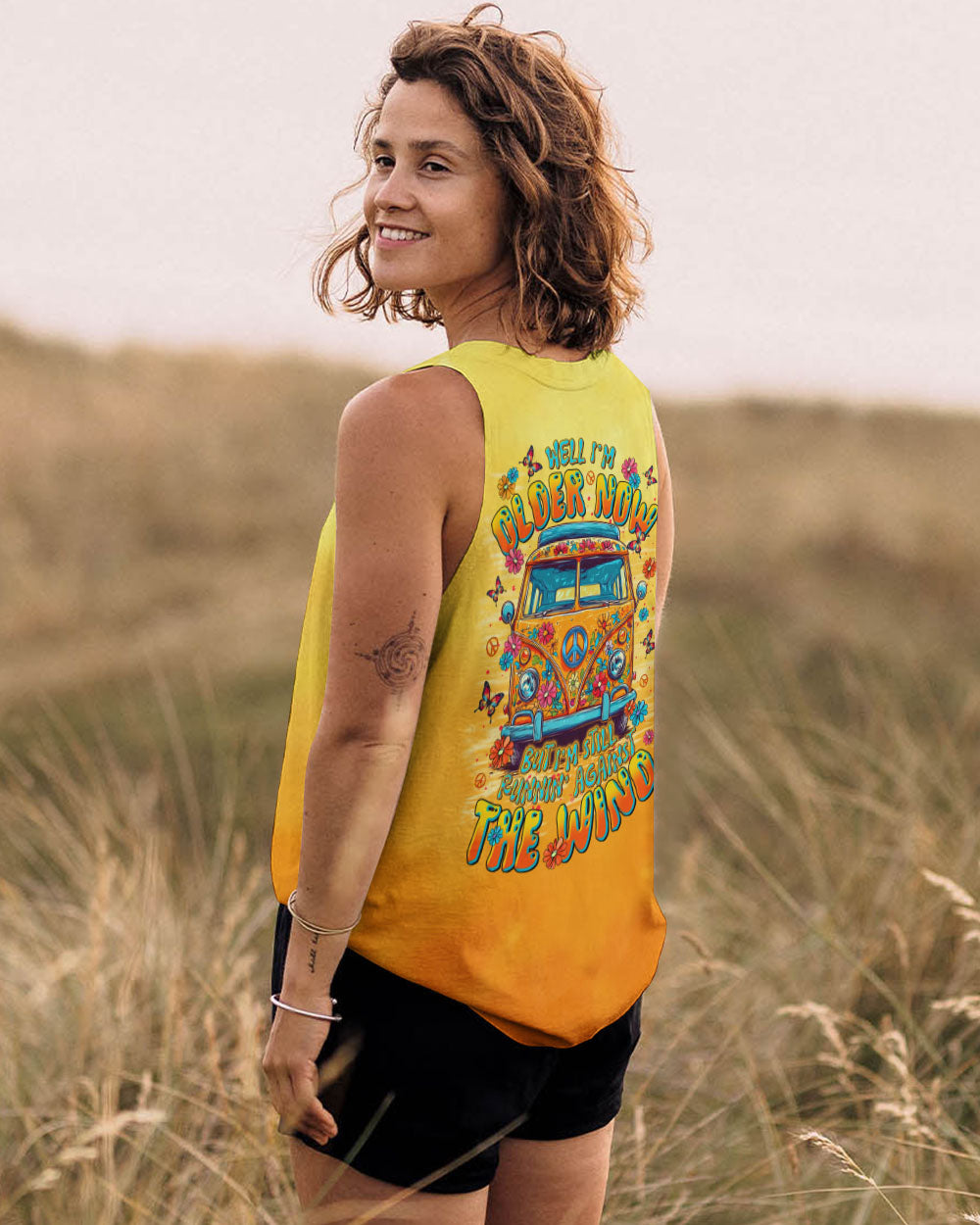 RUNNING AGAINST THE WIND FLORAL BUS ALL OVER PRINT  - TLTR0804253