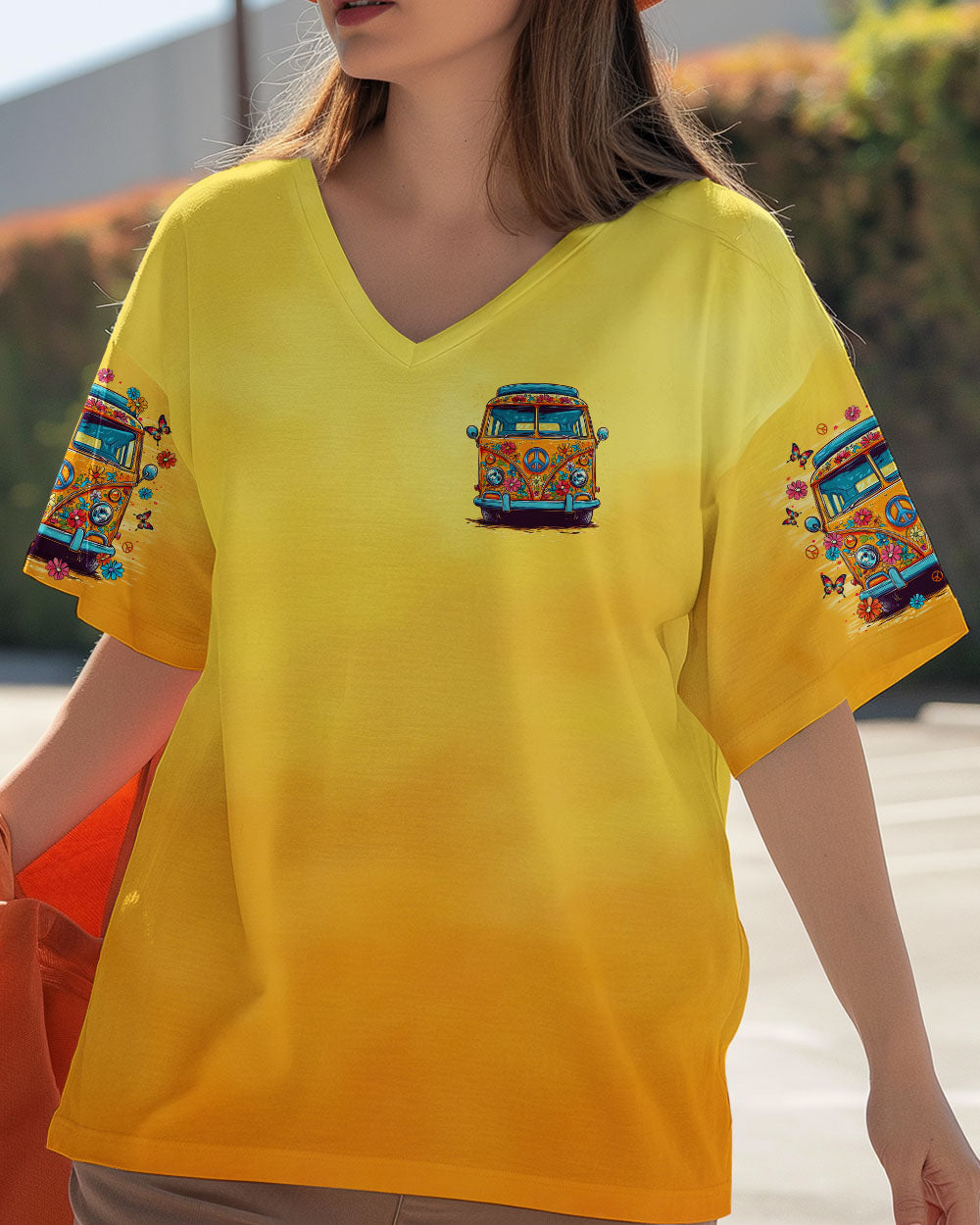 RUNNING AGAINST THE WIND FLORAL BUS ALL OVER PRINT  - TLTR0804253