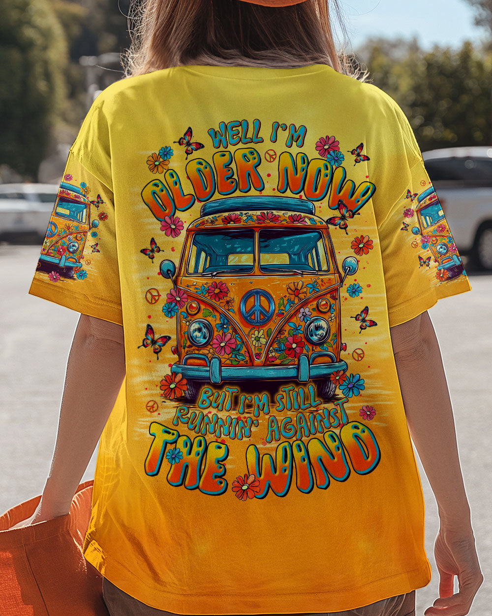 RUNNING AGAINST THE WIND FLORAL BUS ALL OVER PRINT  - TLTR0804253