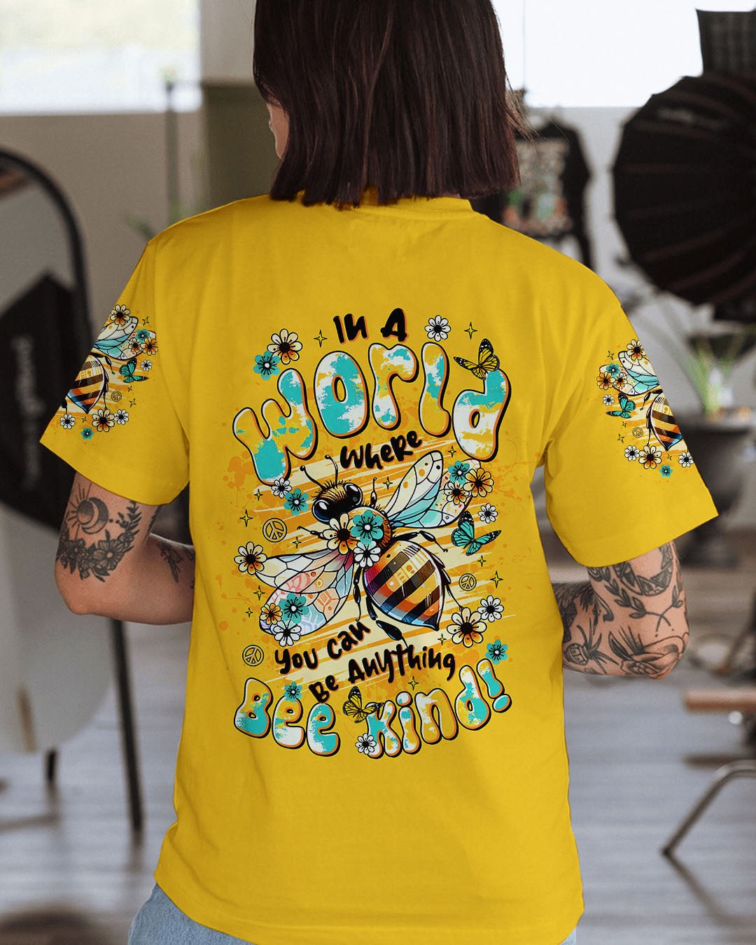 BEE KIND ALL OVER PRINT - TLTR0809253