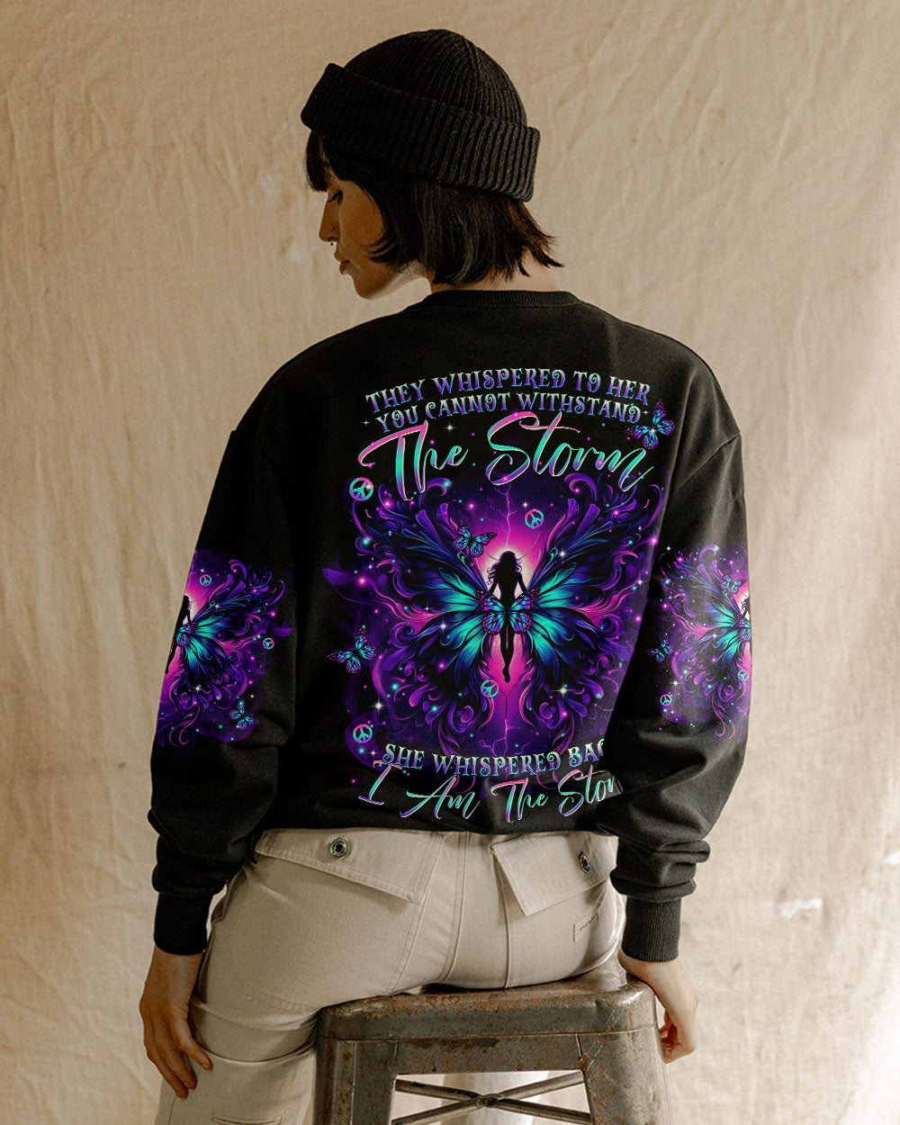 I AM THE STORM BUTTERFLY ALL OVER PRINT - TLTR0810244