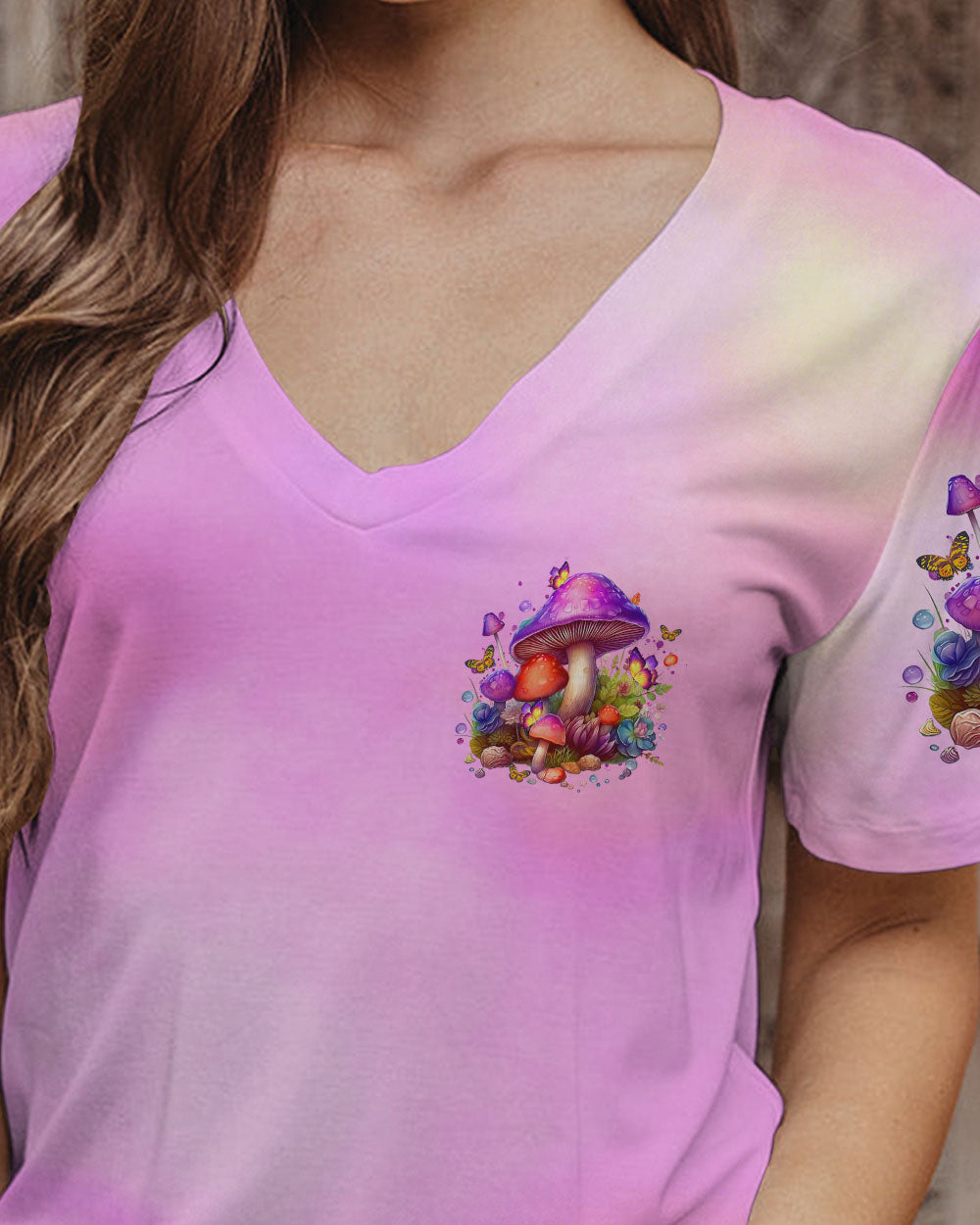 EAT MUSHROOMS SEE THE UNIVERSE ALL OVER PRINT - TLTR0901243
