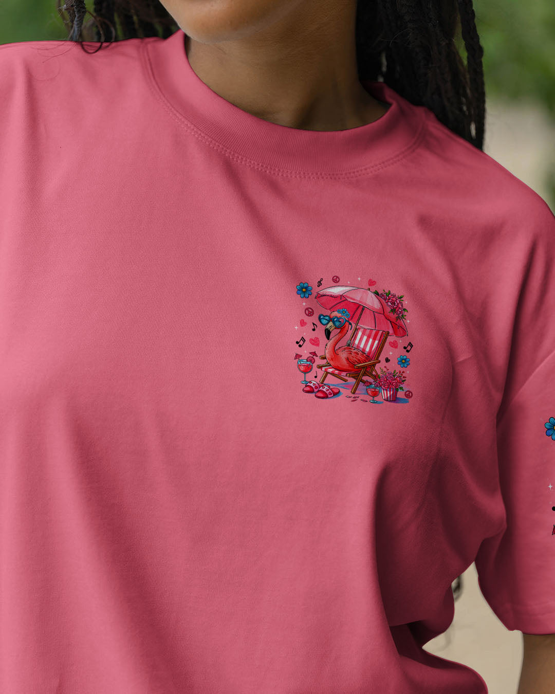 PRETTY IN PINK FLAMINGO ALL OVER PRINT - TLTR0905252