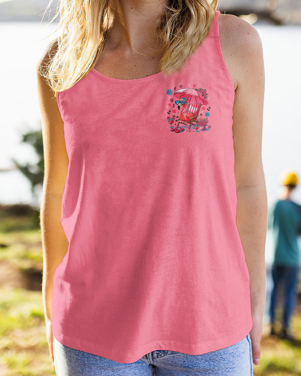 PRETTY IN PINK FLAMINGO ALL OVER PRINT - TLTR0905252