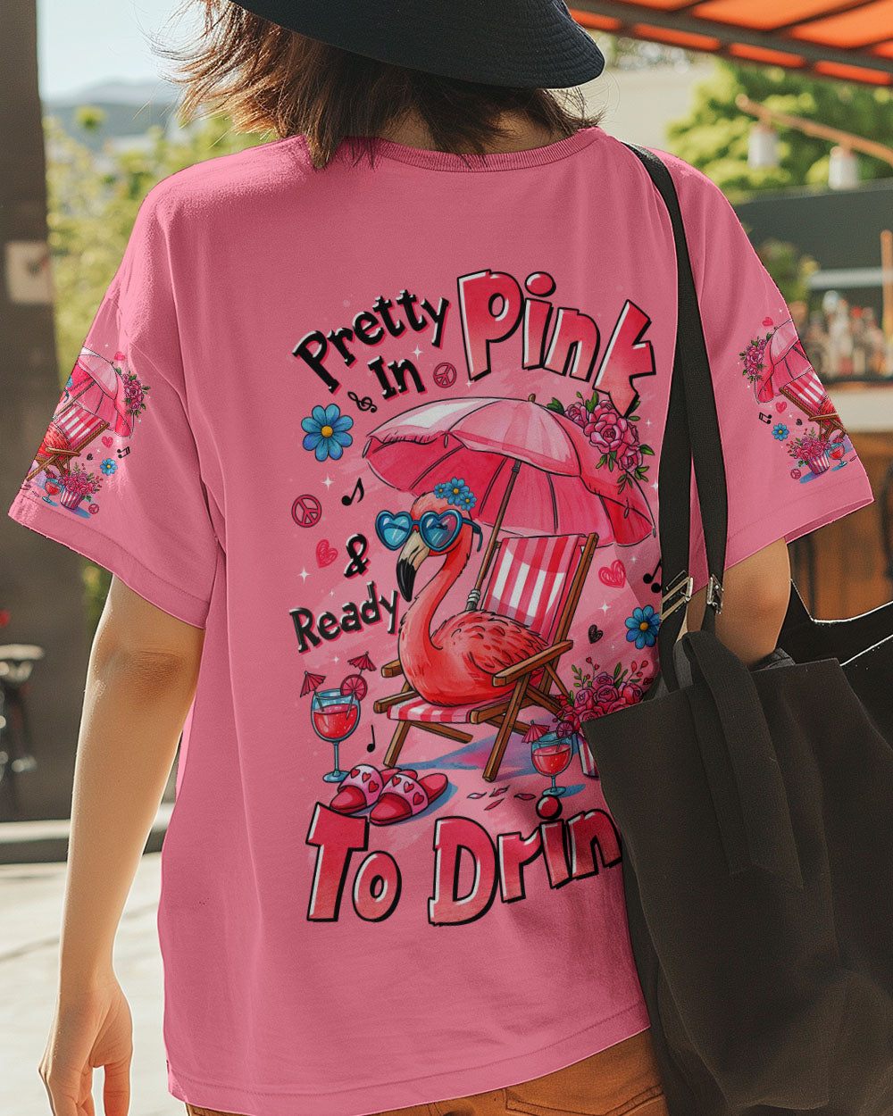 PRETTY IN PINK FLAMINGO ALL OVER PRINT - TLTR0905252