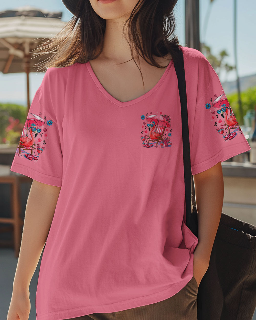 PRETTY IN PINK FLAMINGO ALL OVER PRINT - TLTR0905252