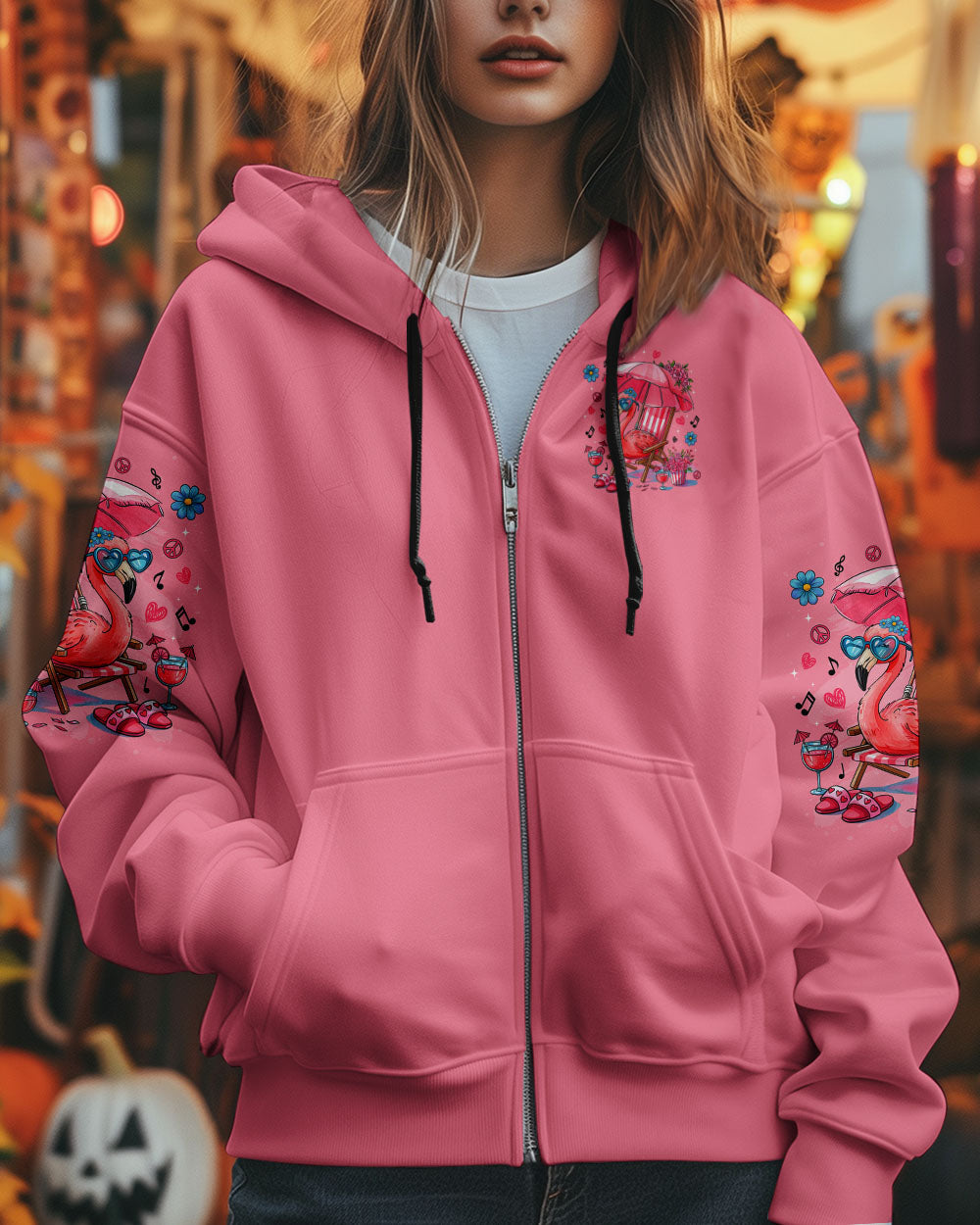 PRETTY IN PINK FLAMINGO ALL OVER PRINT - TLTR0905252