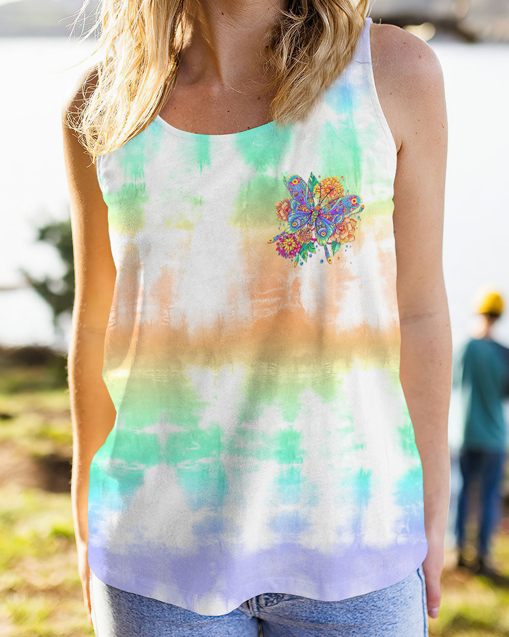 JUST BELIEVE BUTTERFLY ALL OVER PRINT - TLTR0906231